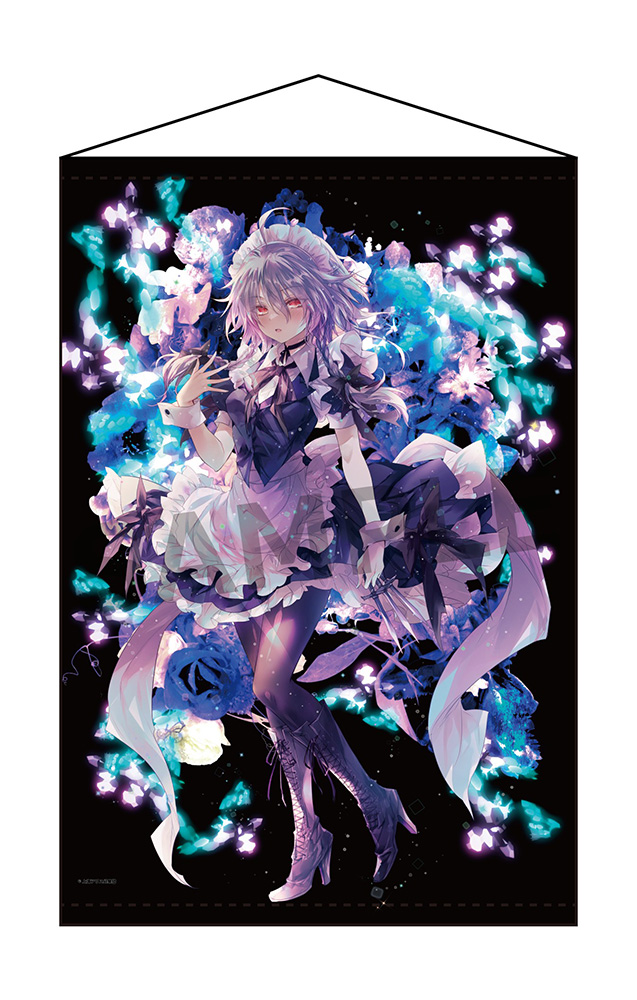 Touhou Project B2 Tapestry 76 Izayoi Sakuya Illust. Youkoh Kobayashi