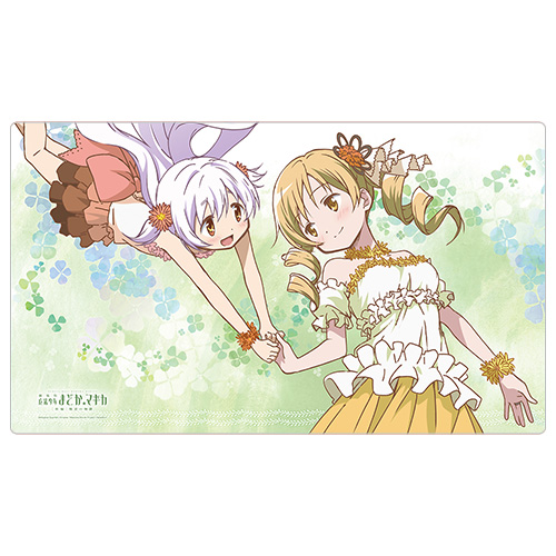 Puella Magi Madoka Magica the Movie New Feature: Rebellion Rubber Mat Mami & Nagisa / Bloosom