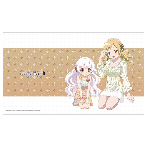 Puella Magi Madoka Magica the Movie New Feature: Rebellion Rubber Mat Mami & Nagisa / Room Wear