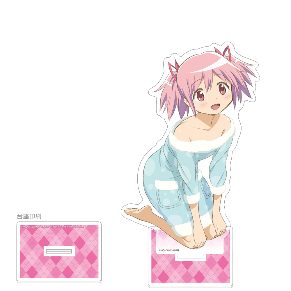 Puella Magi Madoka Magica the Movie New Feature: Rebellion Big Acrylic Stand Madoka / Room Wear
