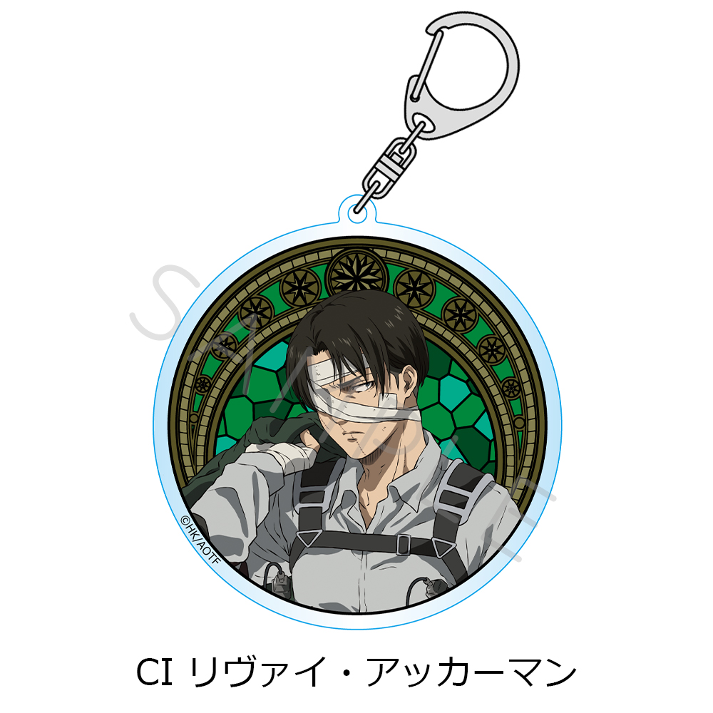Attack on Titan The Final Season Vol. 12 Acrylic Key Chain CI Levi