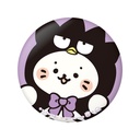 Sirotan x HAPIDANBUI Punipuni Can Badge Sirotan x Bad Badtz-Maru