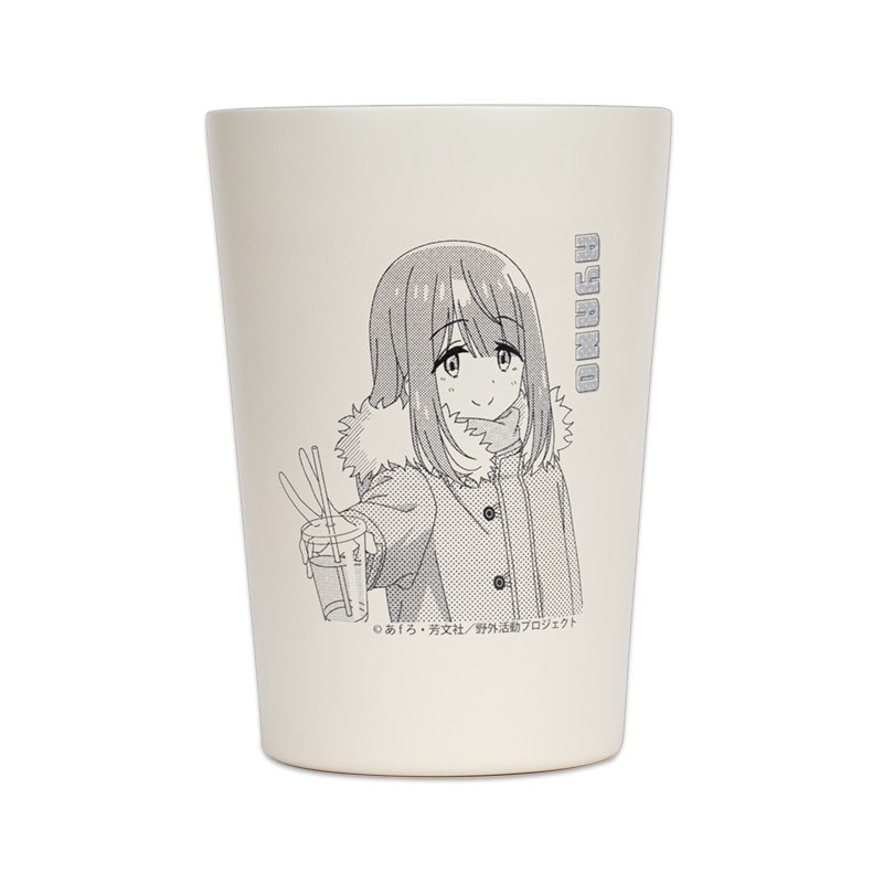 Yurucamp Season 3 Original Illustration 2way Tumbler Toki Ayano Horai Bridge Ver.
