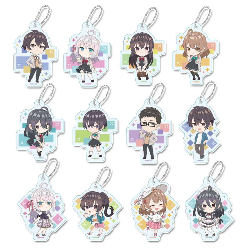 Alya Sometimes Hides Her Feelings in Russian Trading Acrylic Key Chain