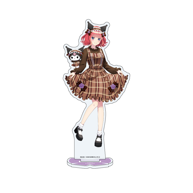 Hologram Acrylic Stand "The Quintessential Quintuplets Specials" x Sanrio Characters 02 Nakano Nino x Kuromi (Collaboration Illustration)
