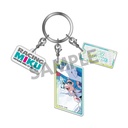 Racing Miku 2024 Rd.2 FUJI Ver. Three-piece Acrylic Keychain