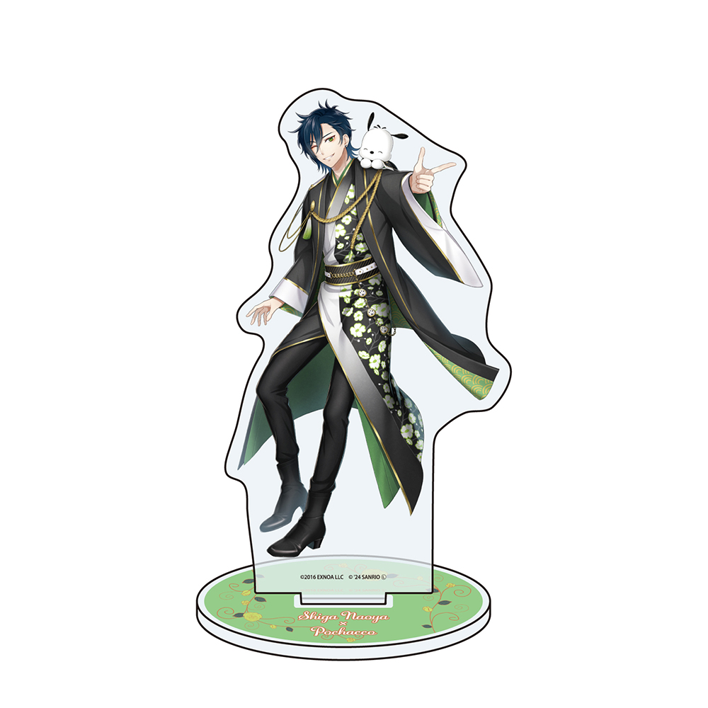 Acrylic Stand "Bungo to Alchemist" x Sanrio Characters 03 Shiga Naoya x Pochacco (Original Illustration)