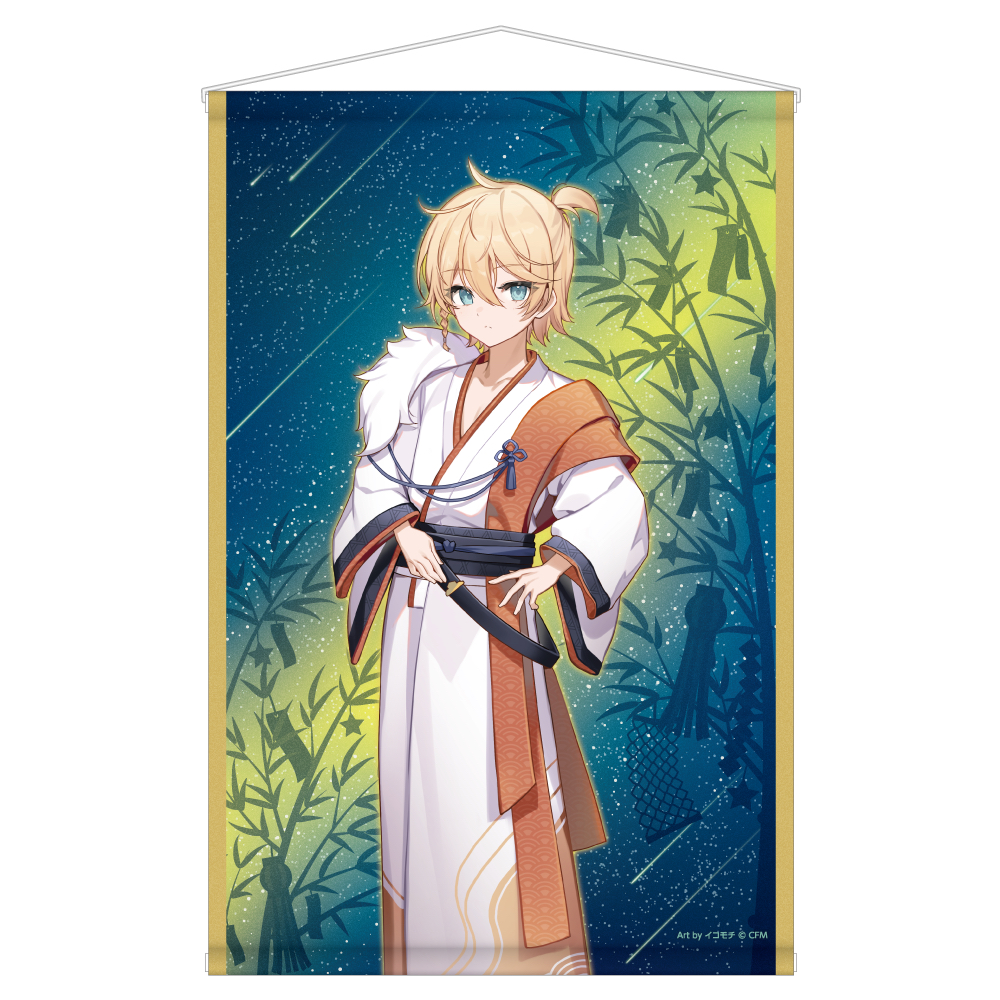 Hatsune Miku Akihabara Festival 2024 B2 Tapestry Tanabata Ver. Kagamine Len
