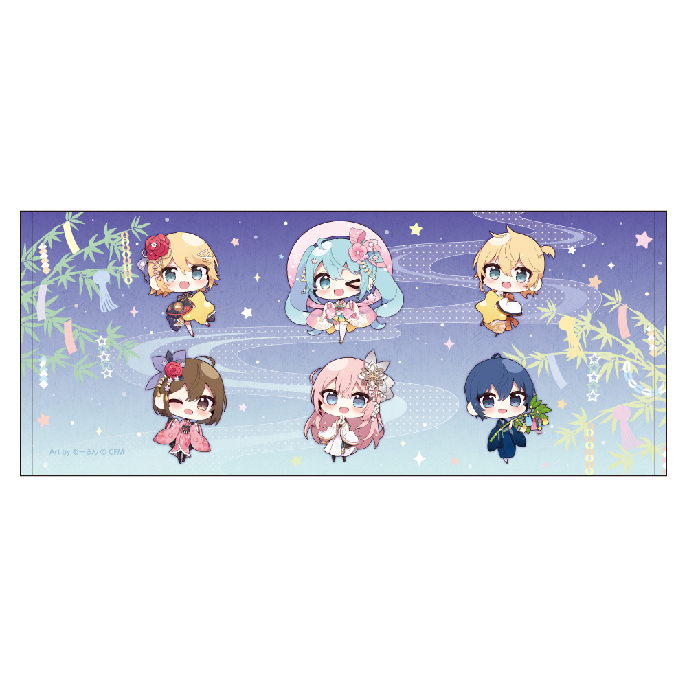 Hatsune Miku Akihabara Festival 2024 Face Towel Tanabata Ver.