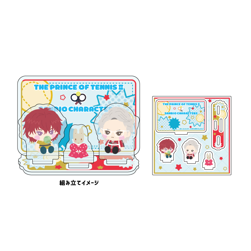 Acrylic Stand Plate "New The Prince of Tennis" x Sanrio Characters 11 K Ver. (Original Illustration)
