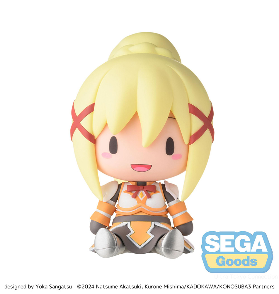 fuwa petit "KONOSUBA -God's blessing on this wonderful world! 3" Chibi Figure "Darkness"