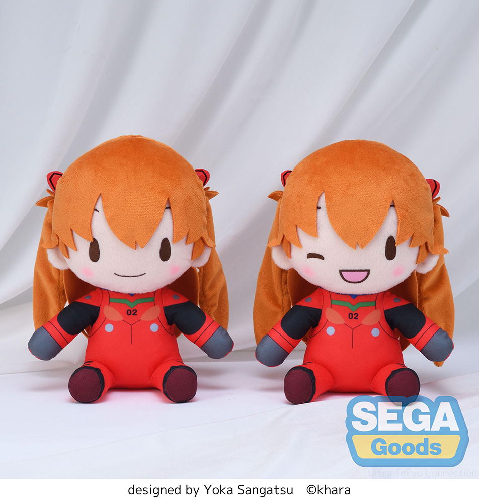 fuwa petit "EVANGELION Series" M Plush "Asuka"