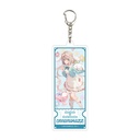 Deka Acrylic Key Chain Done Kanda x Sanrio Characters 04 Cinnamoroll (Collaboration Illustration)