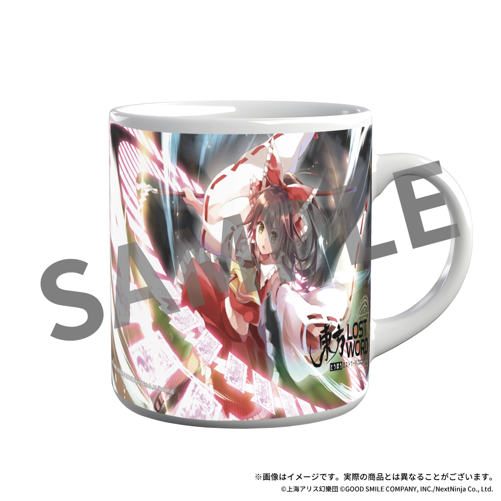 Touhou Lost Word Mug 1 Hakurei Reimu Mysterious Shrine Maiden Flying in the Sky