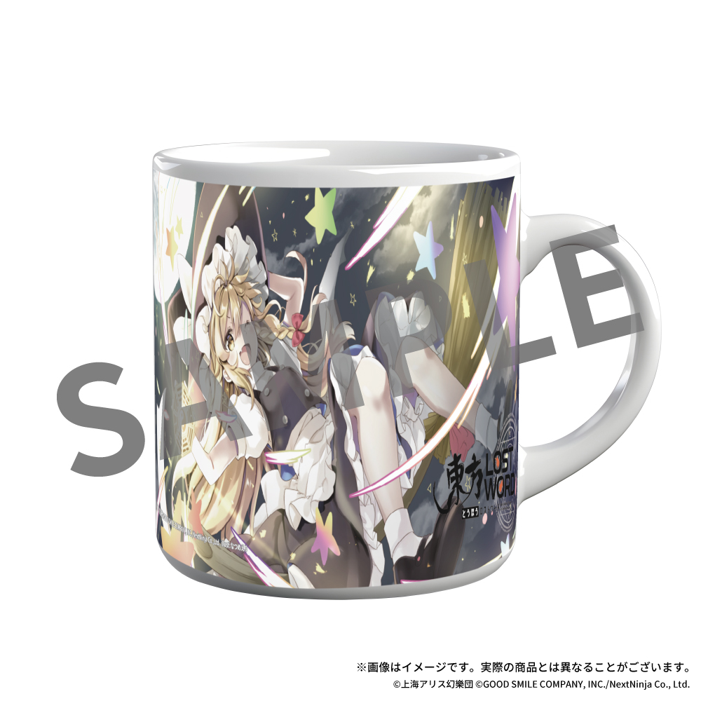 Touhou Lost Word Mug 2 Kirisame Marisa Ordinary Human Magician