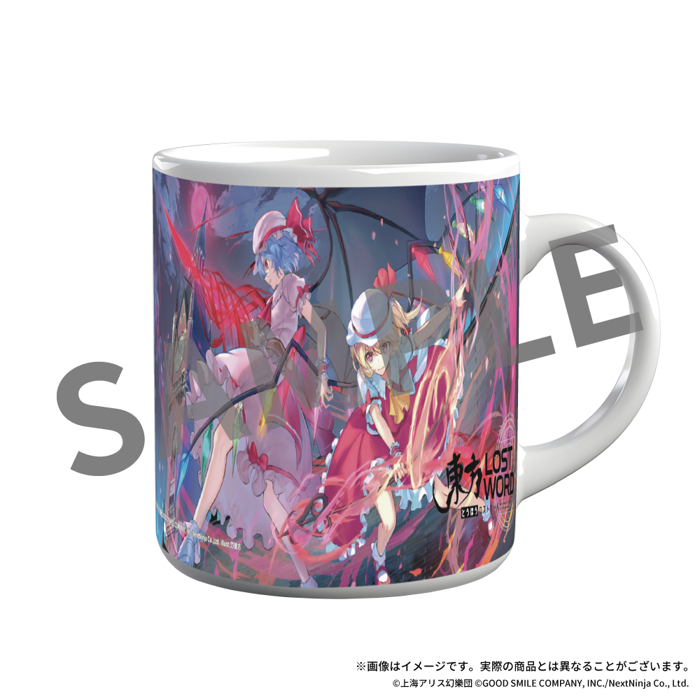 Touhou Lost Word Mug 4 Remilia Scarlet & Flandre Scarlet Bonds of Blood