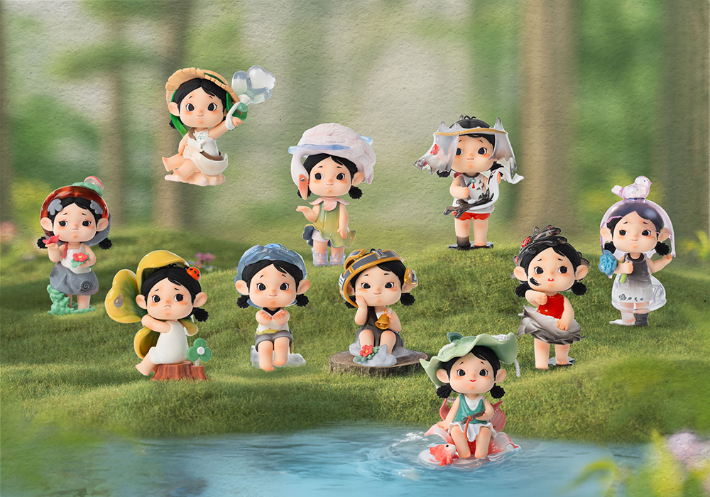 HEYONE YANCY'S GARDEN STROLL JOURNAL SERIES TRADING FIGURE