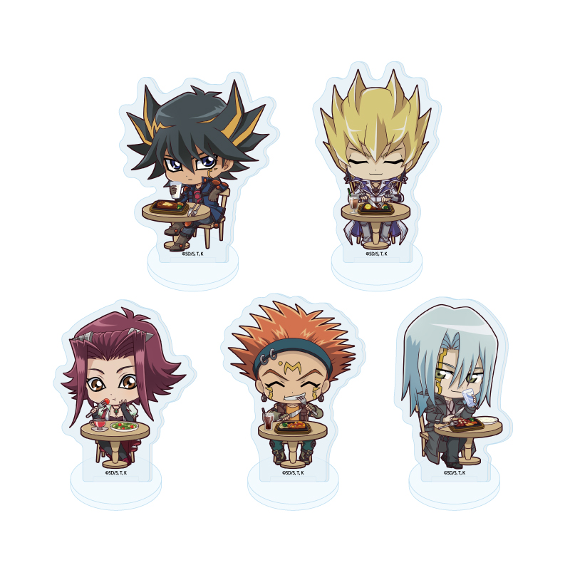 Acrylic Petit Stand "Yu-Gi-Oh! 5D's" 05 Mini Character Illustration