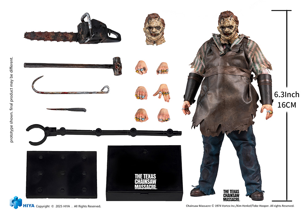 Exquisite Super Series 1/12 Action Figure "The Texas Chainsaw Massacre" Leatherface Thomas Hewitt