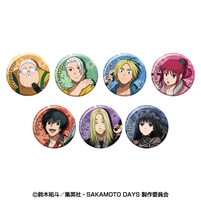Sakamoto Days Lame Kira Can Badge Collection