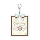 Deka Acrylic Key Chain Cinnamoroll 01 Chocolate Design A Ver. (Official Illustration)