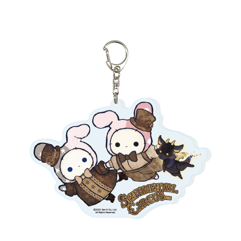 Deka Acrylic Key Chain "Sentimental Circus" 01 15th Anniversary A (Official Illustration)