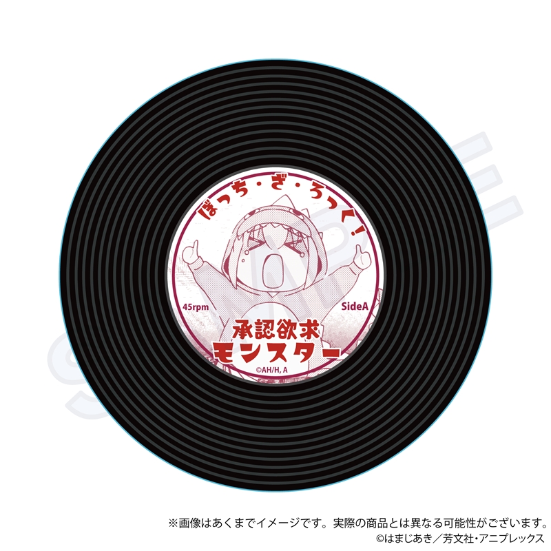 Bocchi the Rock! Record Style Coaster Approval Desire Monster