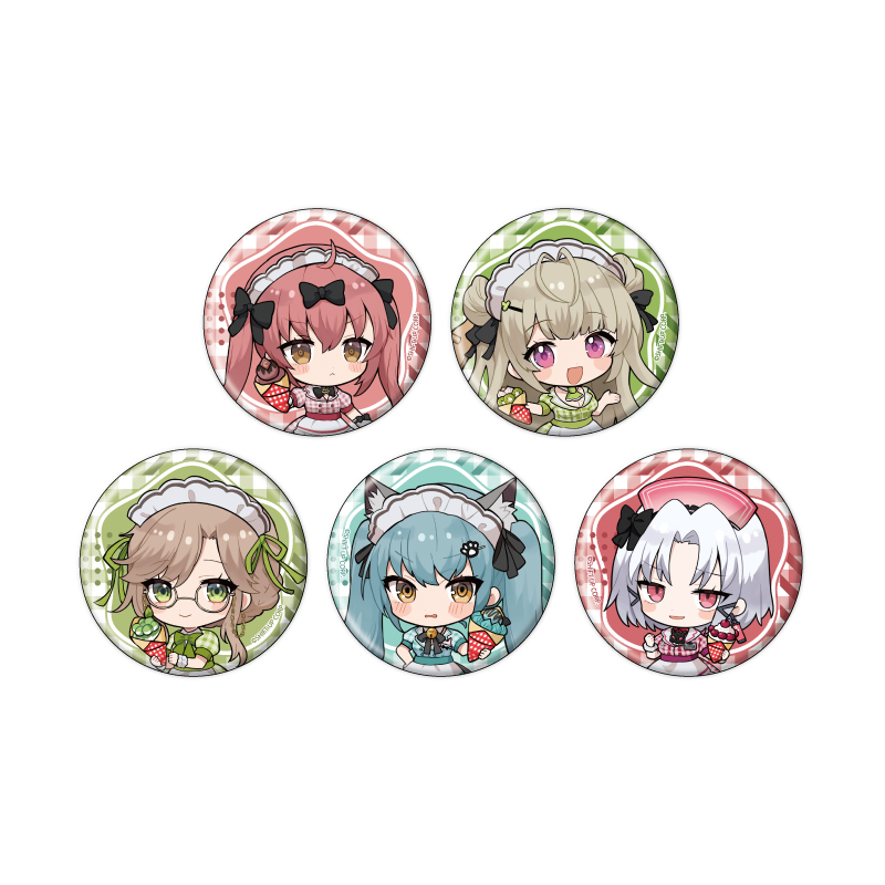 Can Badge "Goddess of Victory: Nikke" 02 Mini Character Illustration