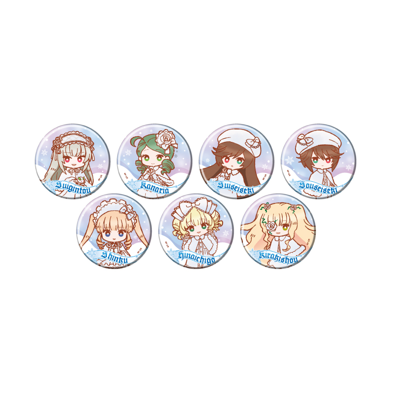 Can Badge "Rozen Maiden" 13 Retro Art Illustration