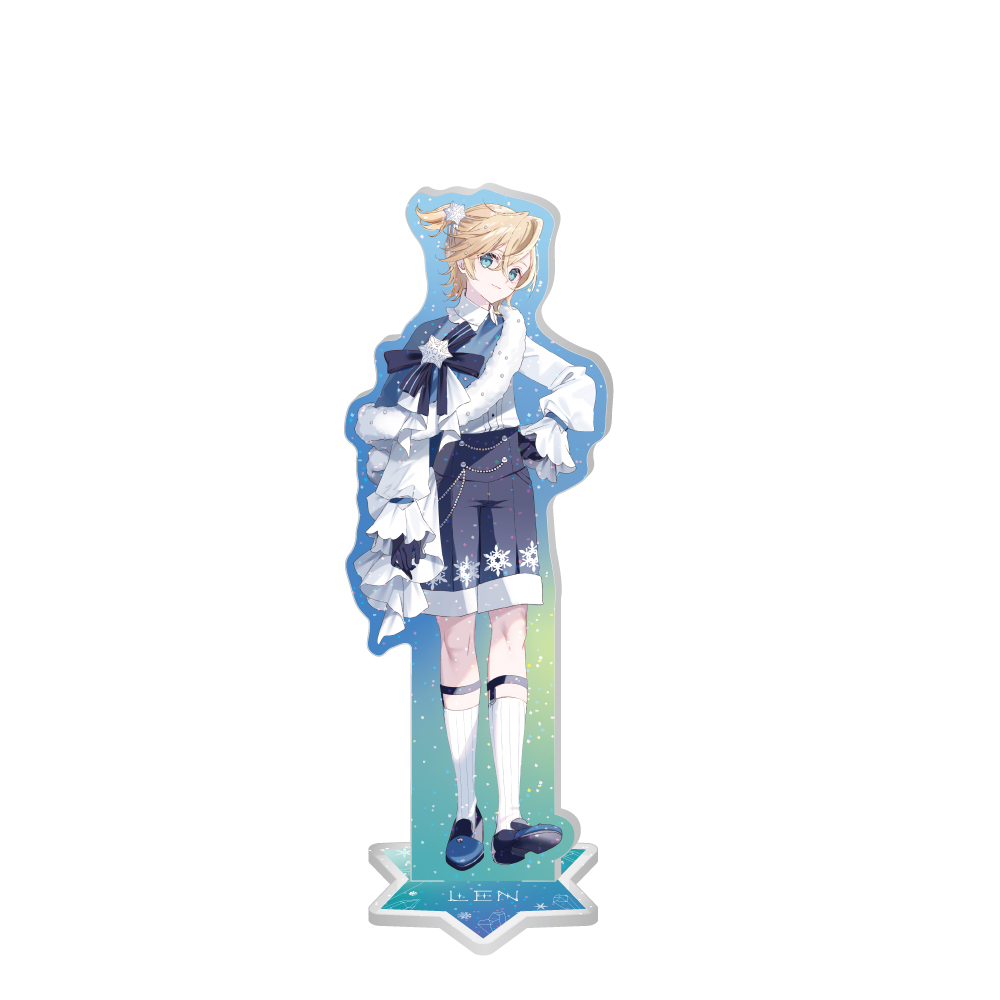 SNOW MIKU 2025 Lame Acrylic Stand Kagamine Len Misumi Ver.