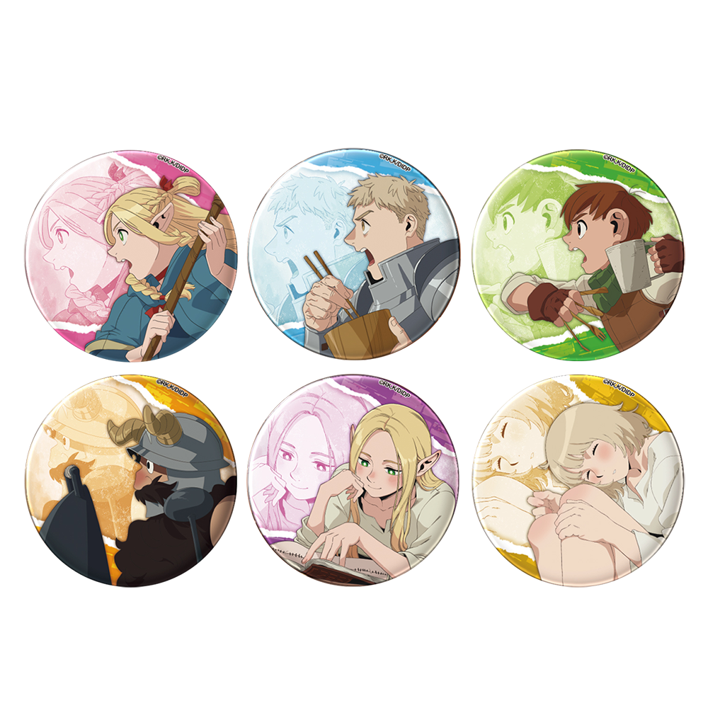 Delicious in Dungeon - Badge - Set 02 - 6 Styles (1 Style/Pcs)