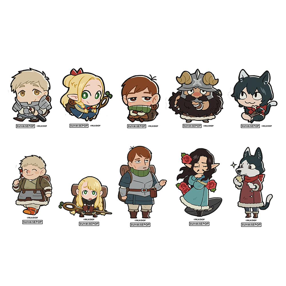 Delicious in Dungeon - Sticker Set 02 - Character (10 Styles)
