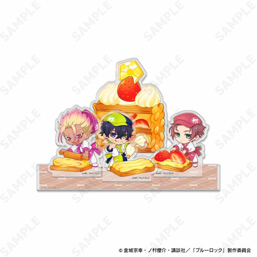 Blue Lock Diorama Acrylic Stand 3 Napoleon Pie Bon Appetit