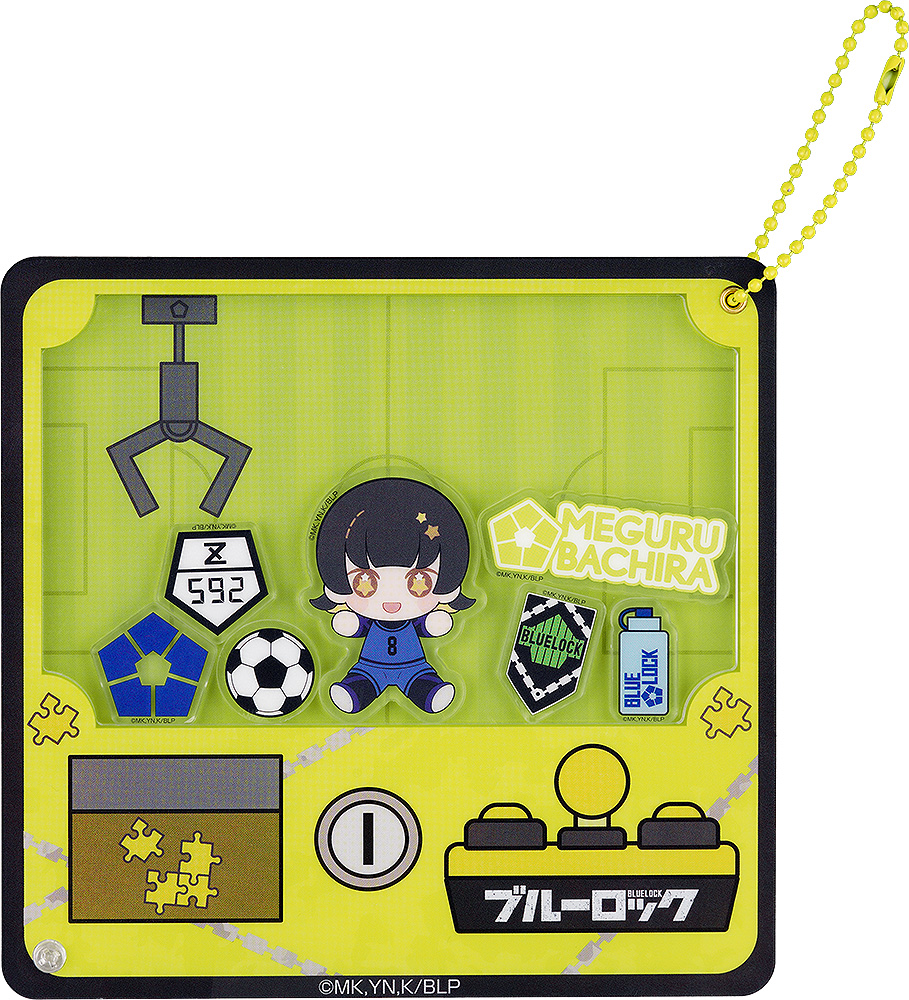 HUGGY Series Claw Machine Acrylic Keychain Bachira Meguru