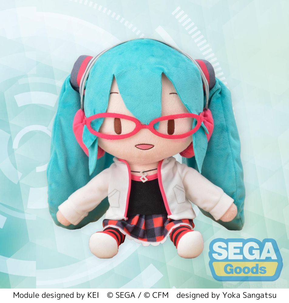 fuwa petit "Hatsune Miku: Project DIVA Arcade Future Tone" LL Plush "Hatsune Miku - Natural"