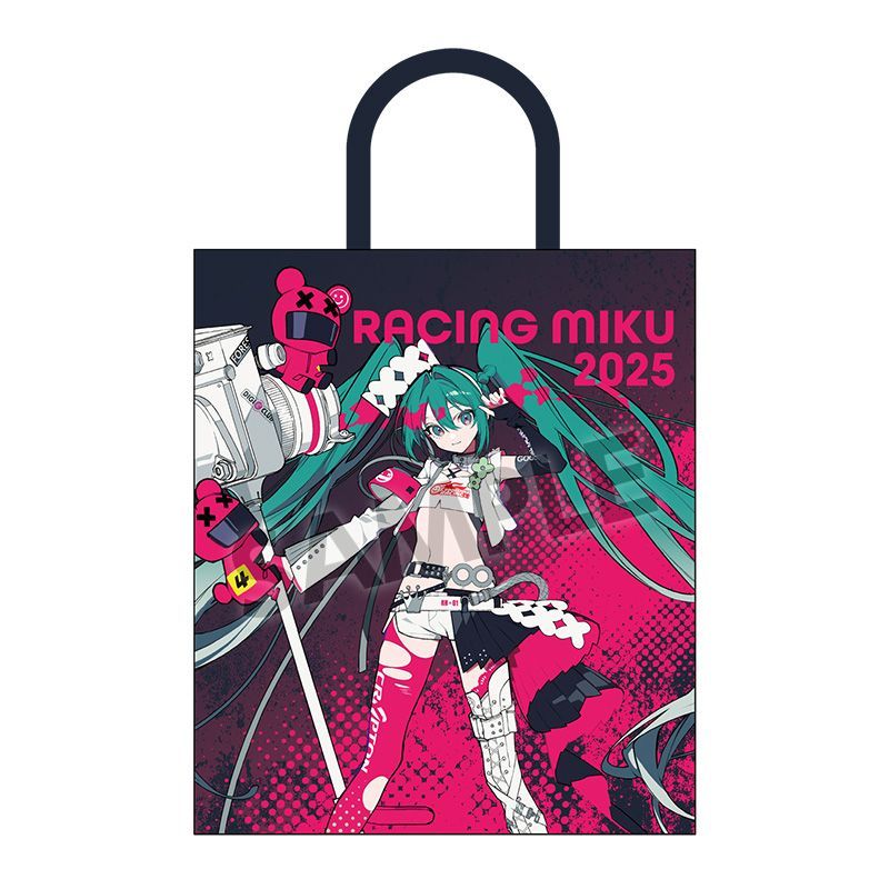 Racing Miku 2025 Key Visual 1 Ver. Tote Bag with Gusset
