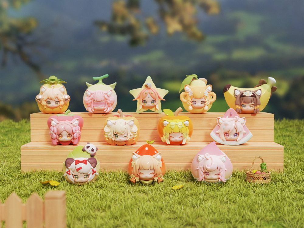 SWEET EMILYA CAT MONI-FOODIE PALS SERIES MINI TRADING FIGURE