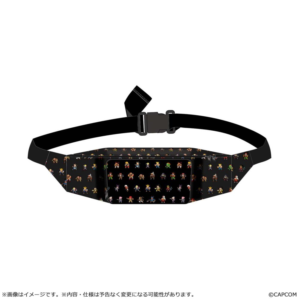 Street Fighter 6 pixel art sling bag