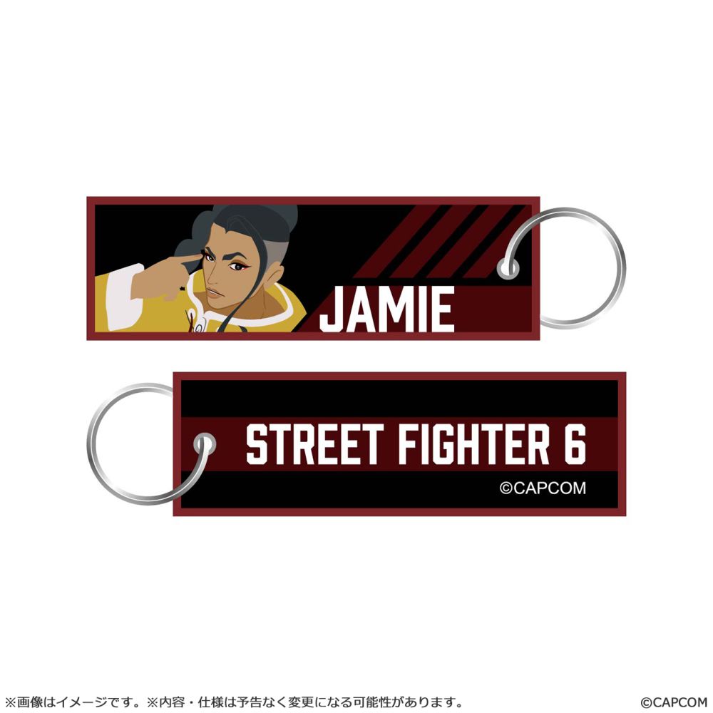 Street Fighter 6 Flight Tag Keychain JAMIE