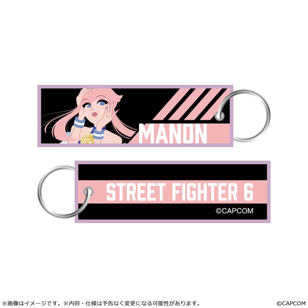Street Fighter 6 Flight Tag Keychain MANON