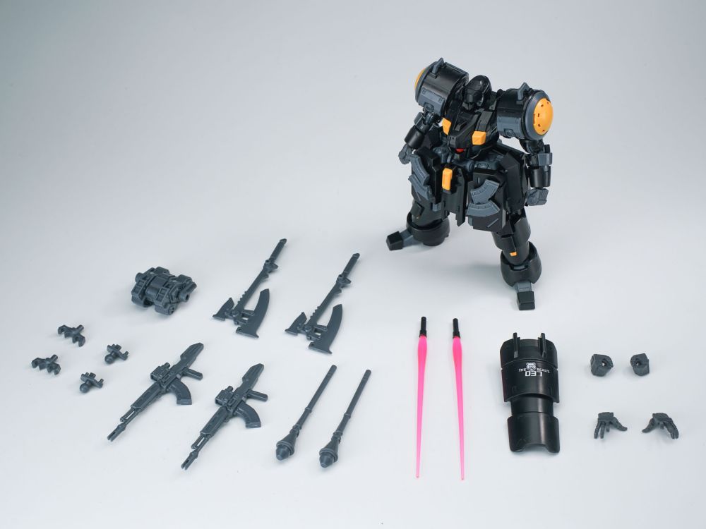 SHEIK MAINLAND ULTRA ACTION TROOPER SERIES ZAROV M1 1/144 SCALE PLASTIC MODEL KIT (METALLIC BLACK)