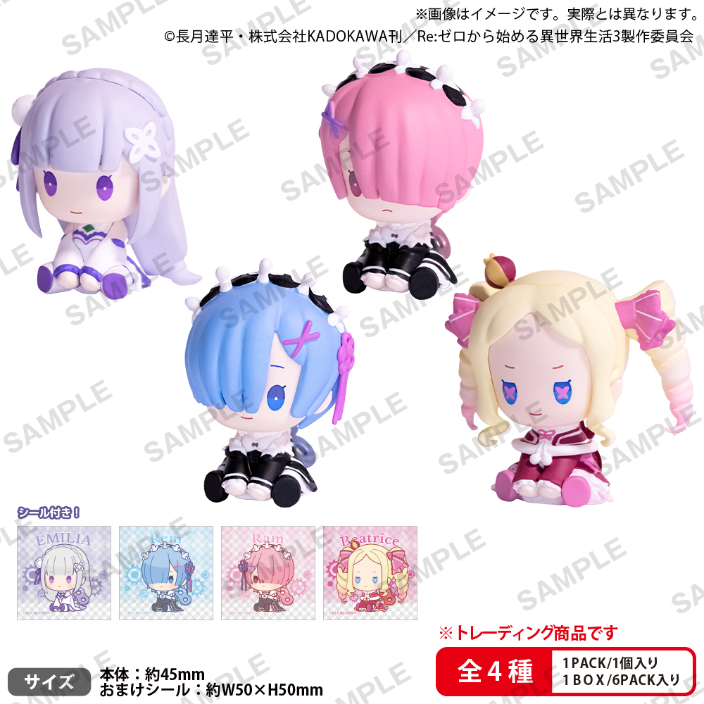Re:ZERO -Starting Life in Another World- Petatto Clockwork Mascot BOX ver.
