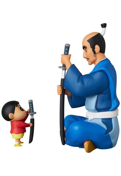 UDF "Crayon Shin-chan" Series 5 Bushi no Kinchou (Matabei & Shin-chan)