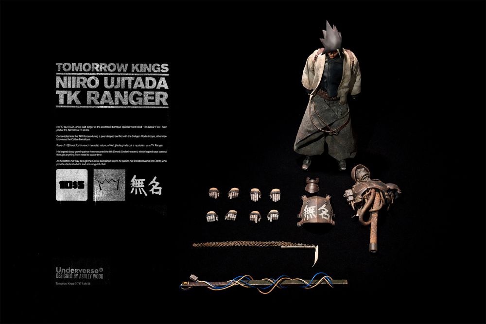 UNDERVERSE TOMORROW KINGS TK RANGER NIIRO UJITADA 1/6 SCALE ACTION FIGURE