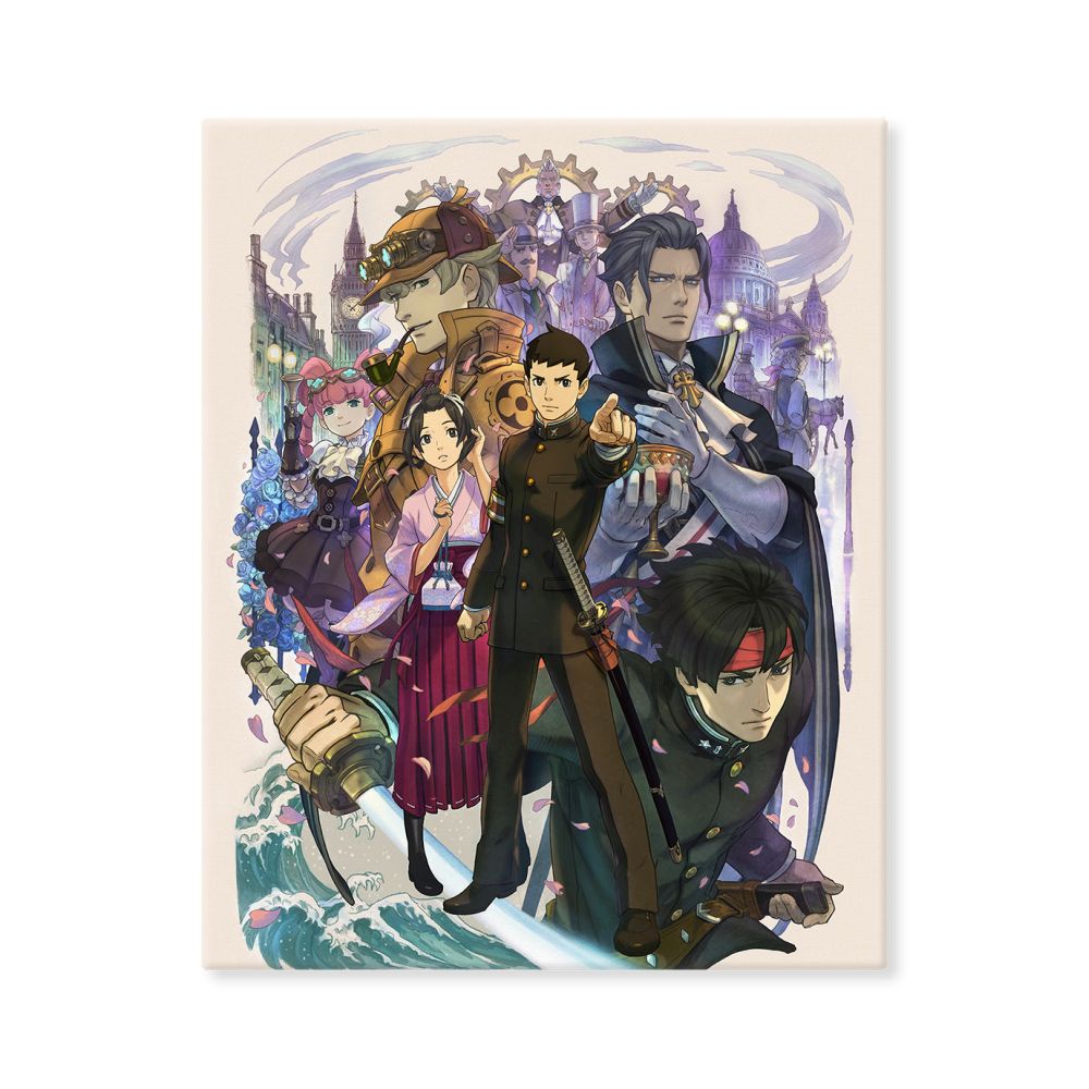 The Great Ace Attorney main visual CHARA FINE BOARD