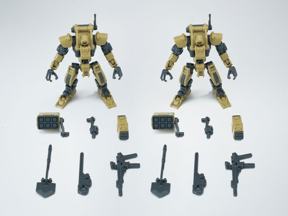 SHEIK MAINLAND COMBAT ENGINEER MARTIN 1/144 SCALE PLASTIC MODEL KIT (YELLOW)