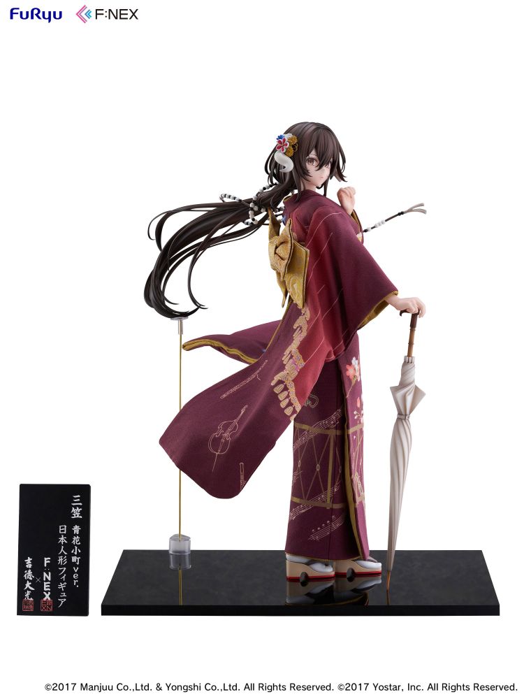 Mikasa blue flower komachi ver -Japanese Doll- 1/4 Scale Figure