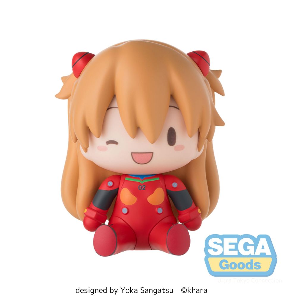 fuwa petit "Evangelion: New Theatrical Edition" Chibi Figure "Asuka" Plug Suit