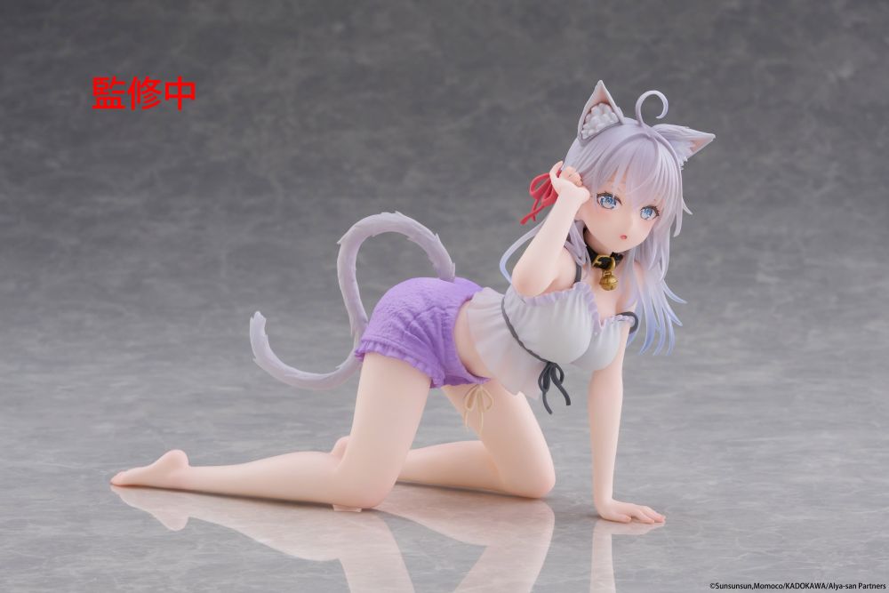 Alya Sometimes Hides Her Feelings in Russian Desktop Cute Figure - Alya (Cat Ear Roomwear Ver.)