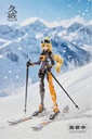 NINE REALMS EXTREME GIRL SHINING LING SHUANG ALLOY ACTION FIGURE